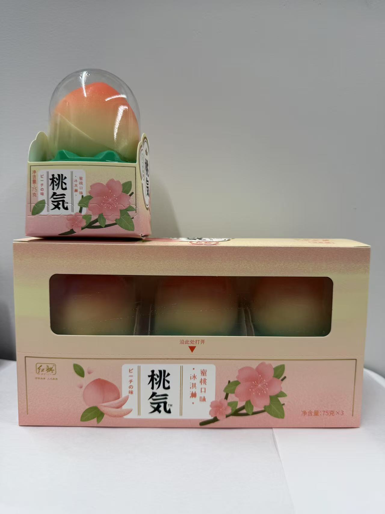 桃气蜜桃味 冰淇淋 FQ FORTUNE MANGO FLAVOR (3支装) 3 EACH BOX (8PCS)