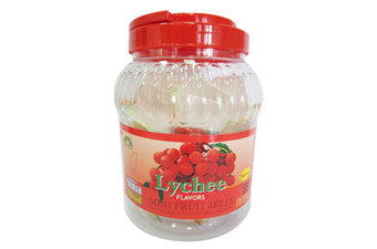 漢碩皇冠桶荔枝果凍LYCHEE FRUIT FLAVOR JELLY (6PCS)