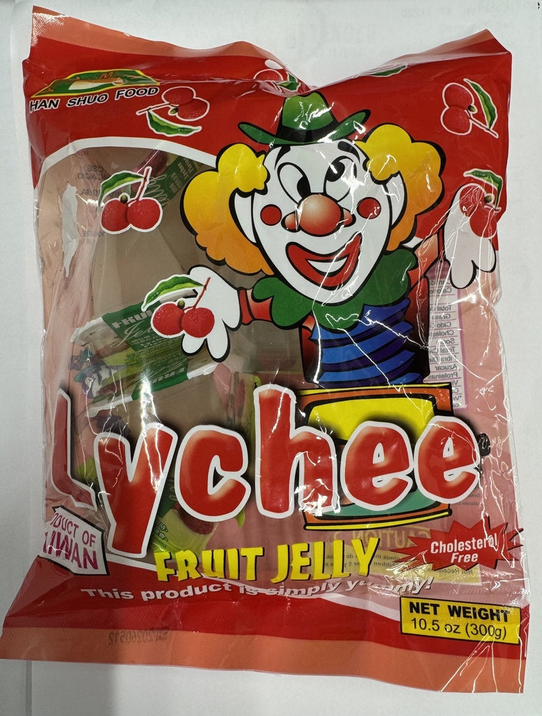 漢碩小丑荔枝果凍LYCHEE FLAVOR JELLY (30PCS)