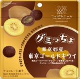 ZENNOH FOODS Tokyo Gold Kiwifruit Chocolate Covered Gummy 35G (6PCS)