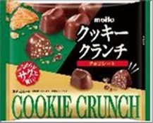 MEITO Cookie Crunch Chocolate 89g(25/3) (18PCS)