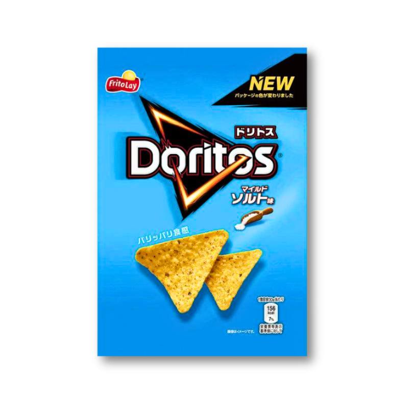 DORITOS MILD SALT FLAVOR 65G (12PCS)