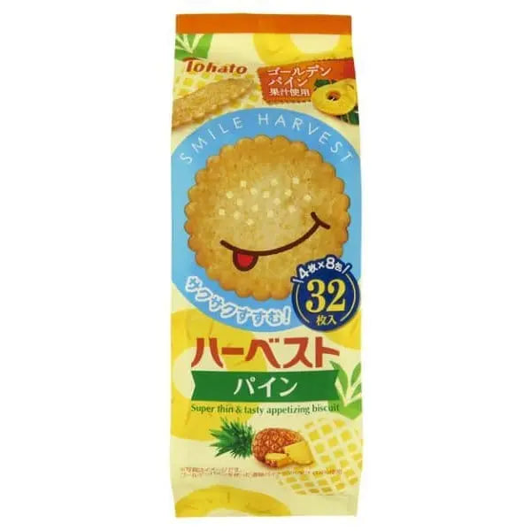 TOHATO Harvest Biscuit Pineapple 32P (12PCS)
