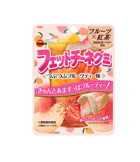 BOURBON Fettuccine Gummy Fruit Tea 47G (10PCS)
