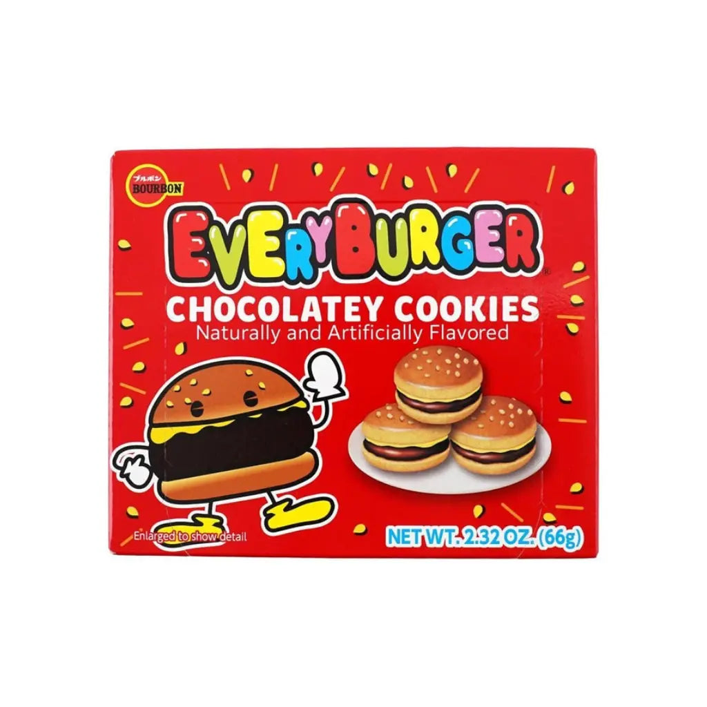 BOURBON EVERY BURGER CHOCOLATE BISCUIT 66g (10PCS)