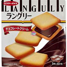 LANGULY CHOCOLATE CREAM 12P 127.2G (6PCS)