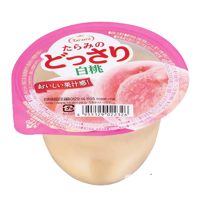 TARAMI Dossari Peach Jelly 230g (6PCS)