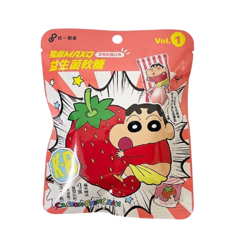 飛壘小新軟糖草莓口味 GUMY STRAWBERRY FLAVOR (24PCS)