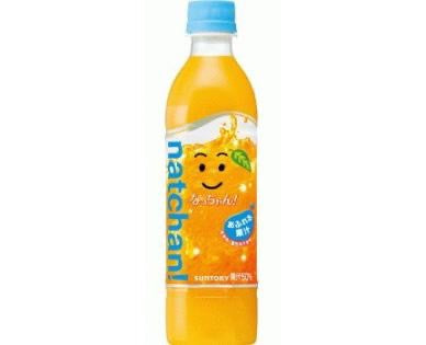 SUNTORY Natchan Orange Juice 425ml PET (24PCS)