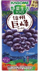 VEGETABLE JUICE 100 SHINSHU KYOHO GRAPE MIX (12PCS)