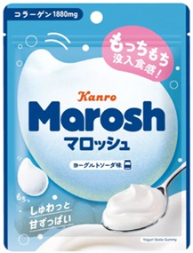 KANRO Marosh Marshmallow Yogurt Soda 50g (6PCS)