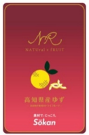 SOKAN Natural X Fruit Kochi Yuzu Dried Fruit 18g (6PCS)
