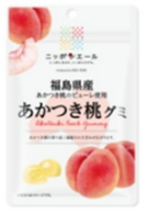 ZENNOH FOODS Fukushima Akatsuki Peach Gummy (10PCS)