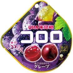 UHA KORORO GRAPE GUMMY 48g (6PCS)