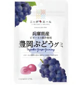 ZENNOH FOODS YAMAGATA GRAPE GUMMY 40g (10PCS)