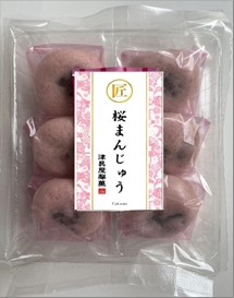 TSUGUYA SEIKA SAKURA MANJU 6P 174g (12PCS)
