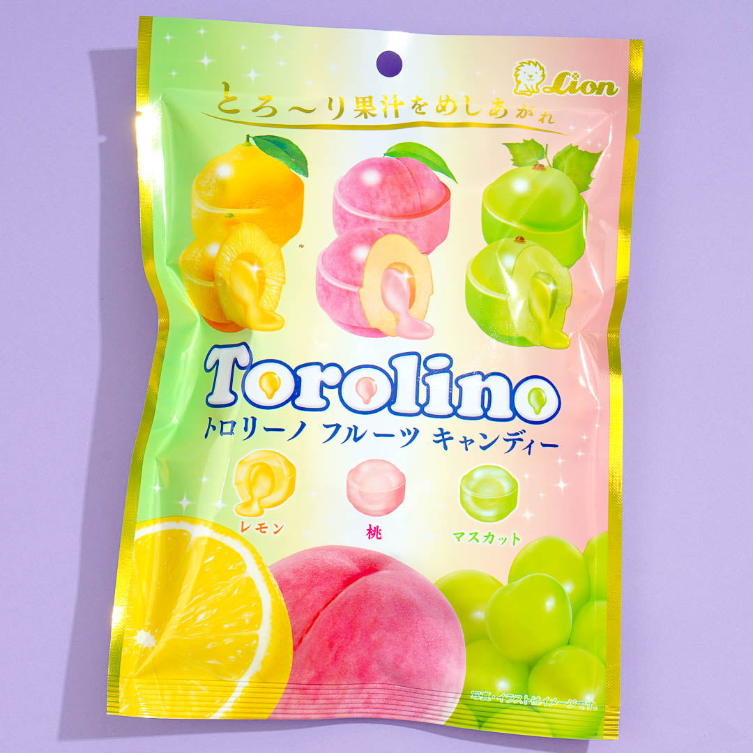LION CONFECTIONERY Torolino Fruit Candy 52G (6PCS)