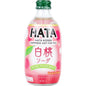 HATA SODA WHITE PEACH FLAVOR 300ML (24PCS)