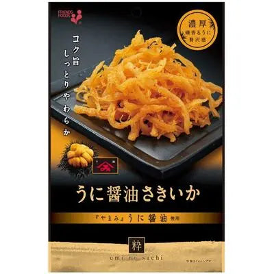 INOUE FOODS Dried Shredded Squid Sea Urchin Shoyu 34g (10PCS)