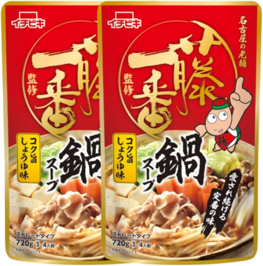 ICHIBIKI SOY SAUCE HOT POT SOUP STRAIGHT 720g (10PCS)