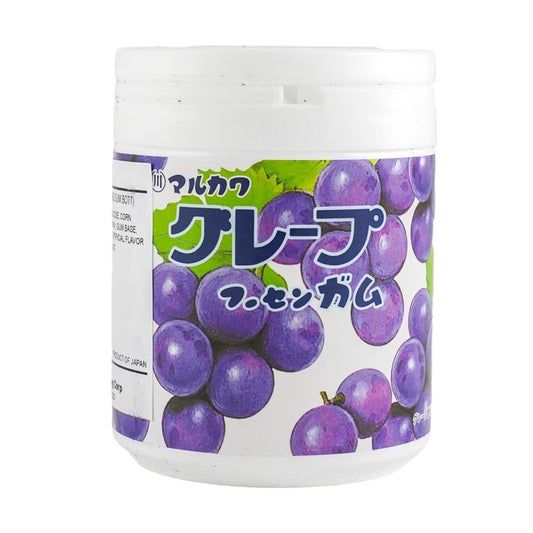 MARUKAWA Grape Marble Gum Bottle 130g (6PCS)