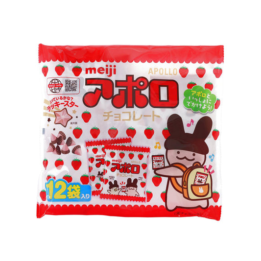 MEIJI APOLLO CHOCOLATE BAG 12P 100.8g (18PCS)