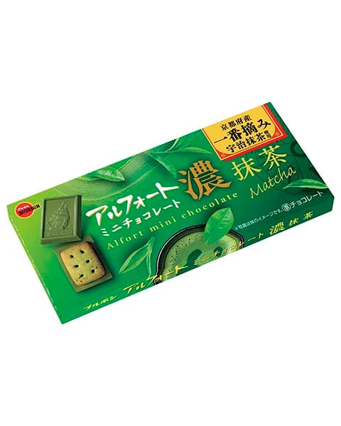 ALFORT MINI CHOCOLATE RICH MATCHA 12P 78G (10PCS)