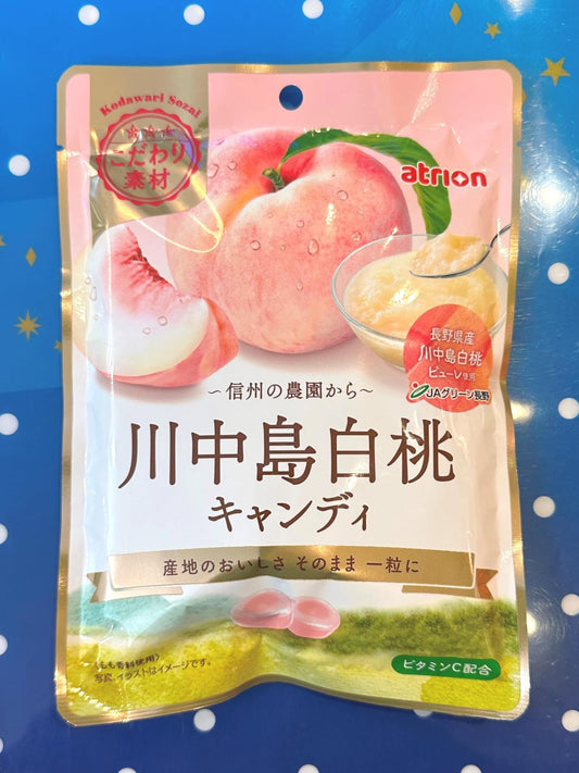 ATRION KAWANAKAJIMA WHITE PEACH CANDY (6PCS)