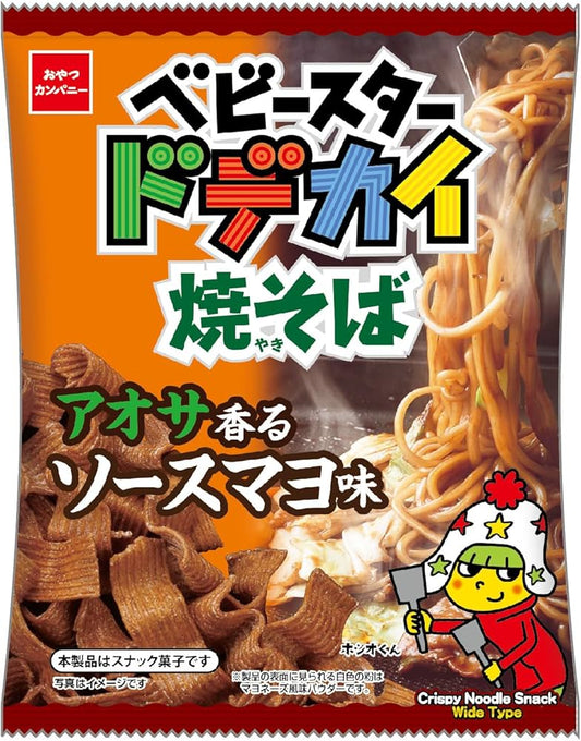 BABY STAR YAKISOBA BIG SAUCE MAYONNAIS EFLAVOR 67G*12*2 (12PCS)